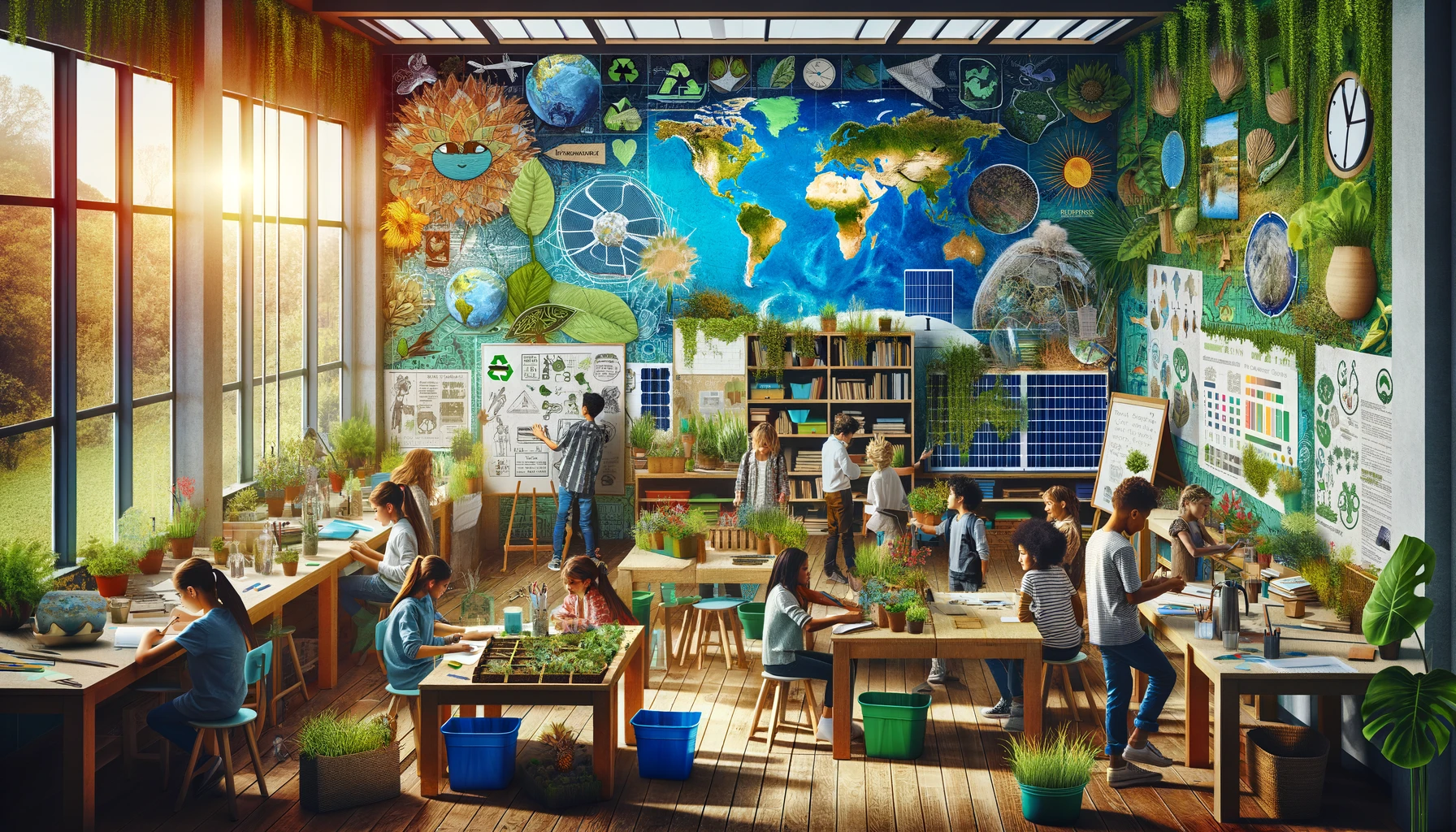 Home 4 Educating for Sustainability: Integrating Environmental Literacy into Education Systems